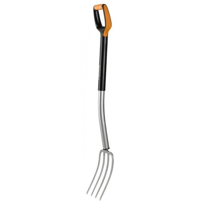 Šakė plokščiais virbais Fiskars Xact M