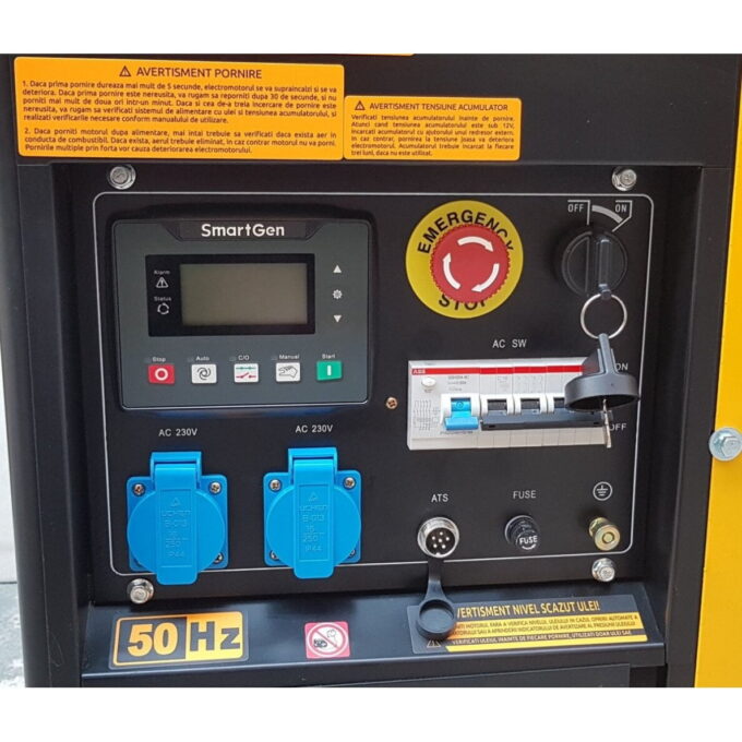 Generatorius dyzelinis STAGER YDE12E3 8.5kW 380V - Image 3