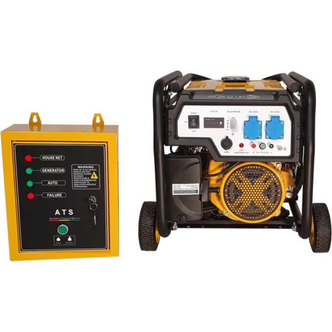 Generatorius benzininis STAGER FD3600E 230V su automatika - Image 3