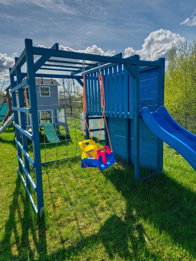 Vaikiškos sūpynės 3in1 "Papūgėlė" - Image 2