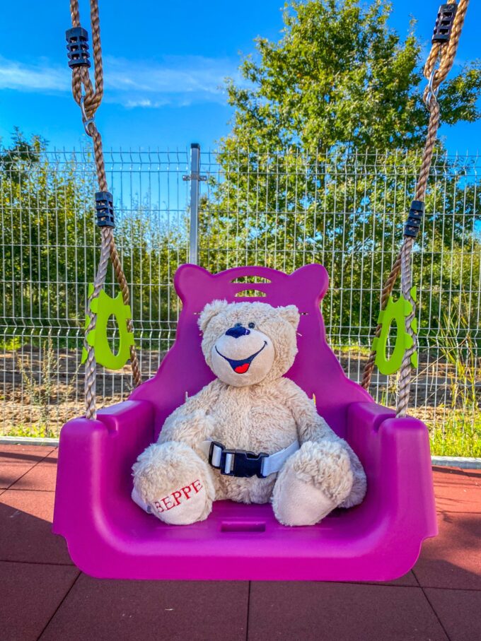 Vaikiškos sūpynės 3in1 "Tigriukas" - Image 8