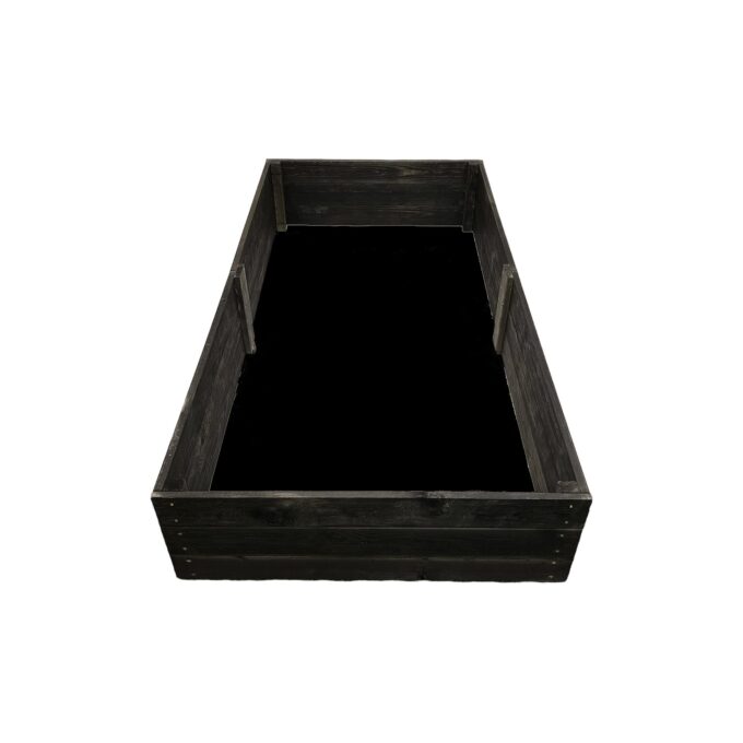 Medinė lysvė Bonus Orbis, 160x80x27cm, juoda - Image 3