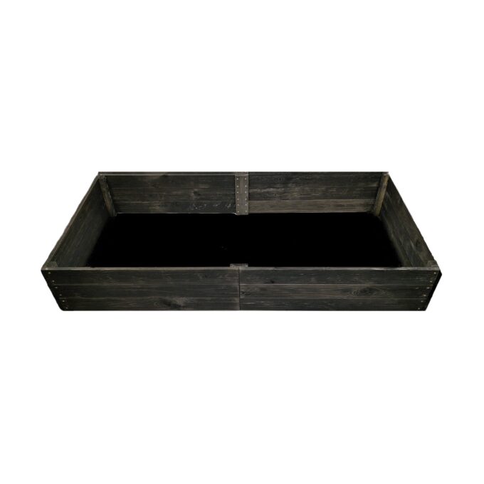 Medinė lysvė Bonus Orbis, 160x80x27cm, juoda - Image 2