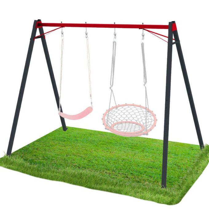 Metalinis sūpynių rėmas "Double Swing" - Image 2