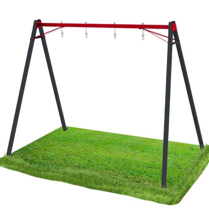 Metalinis sūpynių rėmas "Double Swing" - Image 3