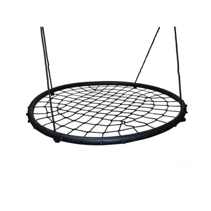 Sūpynės „Gandro lizdas“ 120 cm, juodos