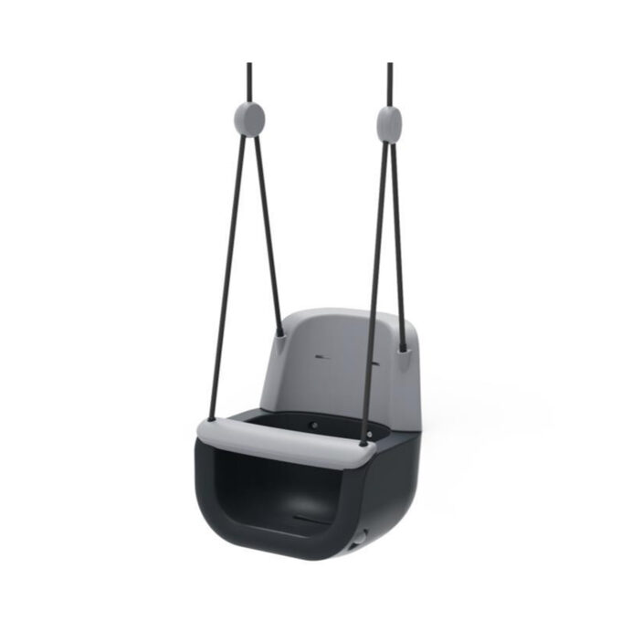 Ergonominės vaikiškos sūpynės 3in1, antracito - Image 7