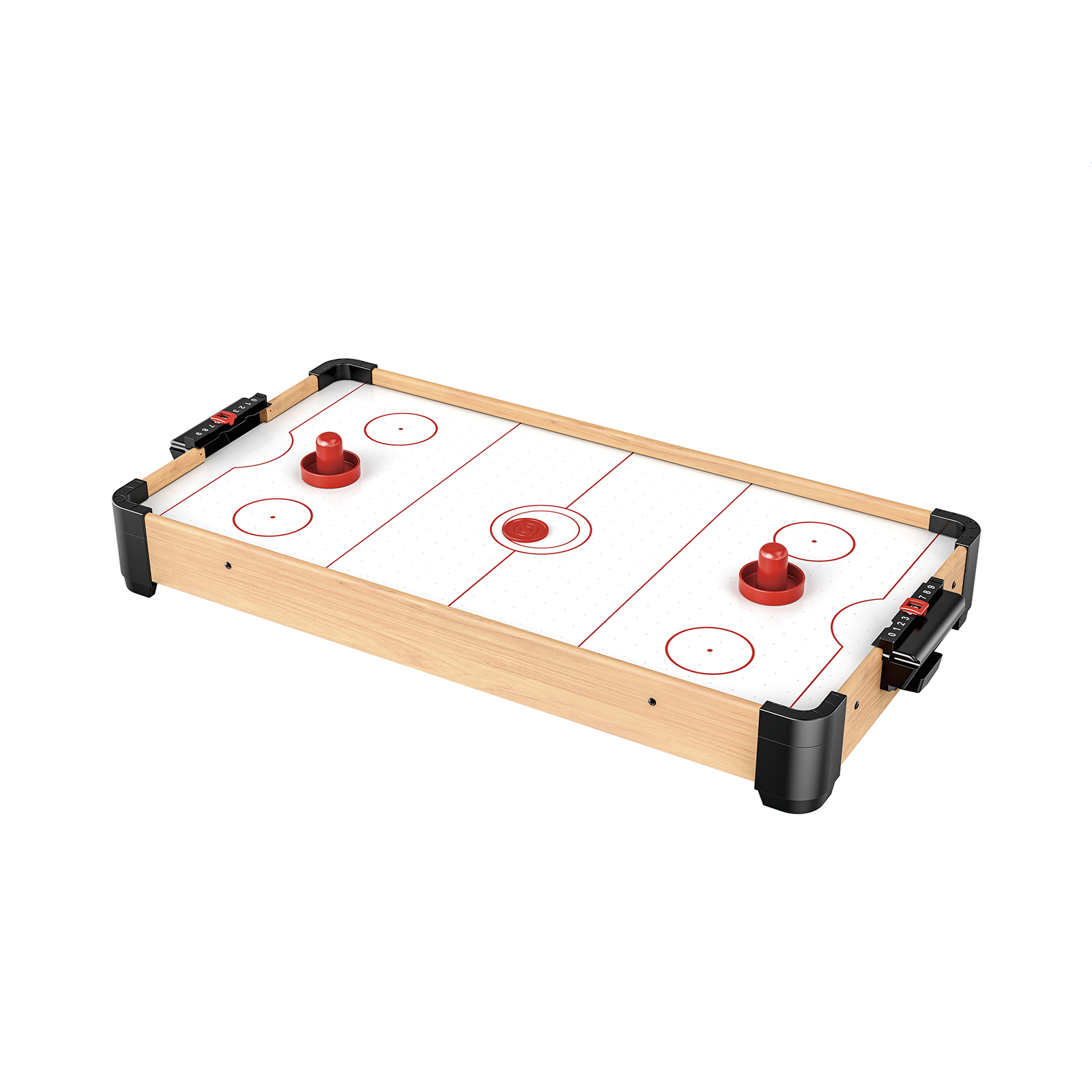 Medinis žaidimų stalas „Oro ritulio stalas“, 69 x 36 x 8,5 cm