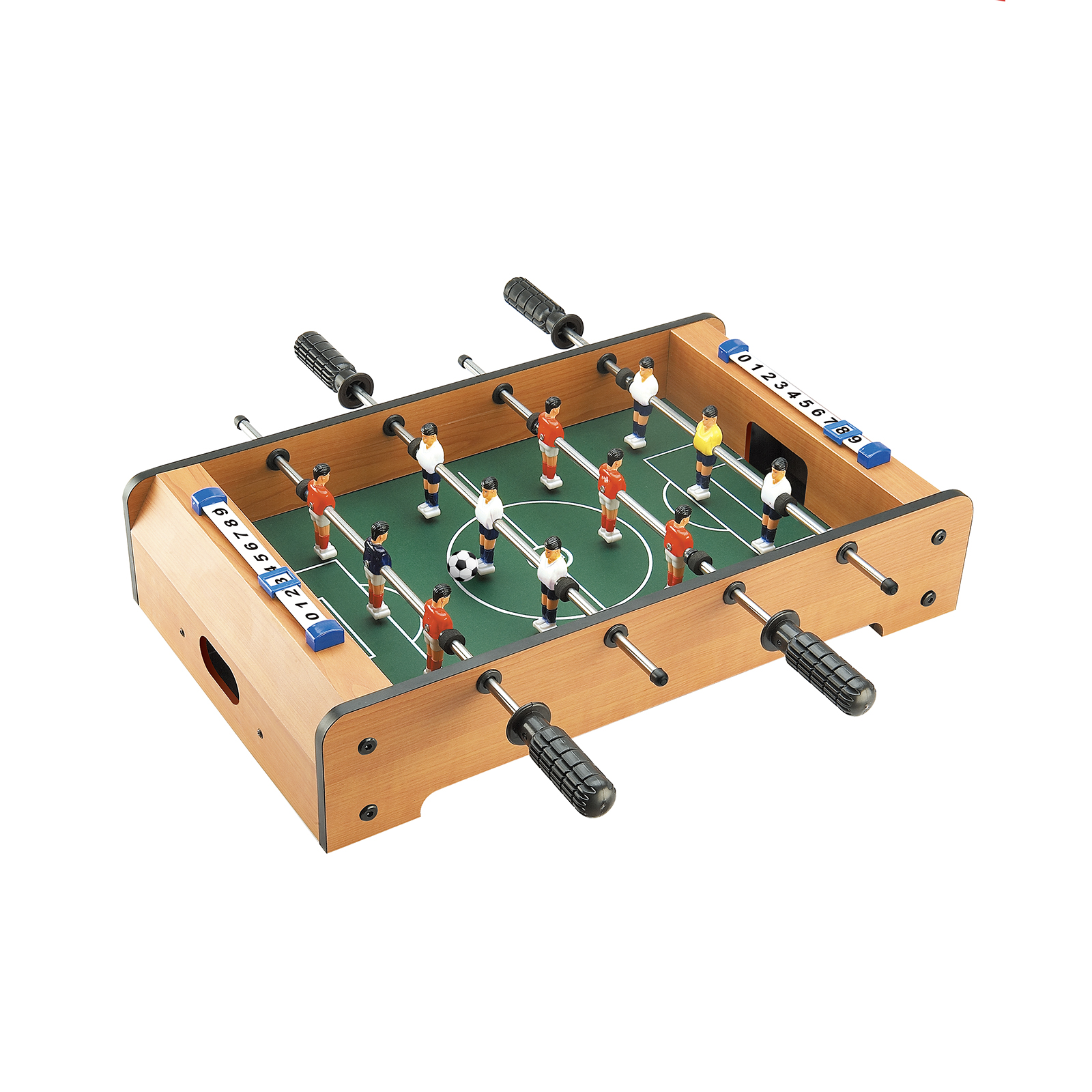 Medinis žaidimų stalas „Stalo futbolas“, 50 x 30.5 x 10 cm