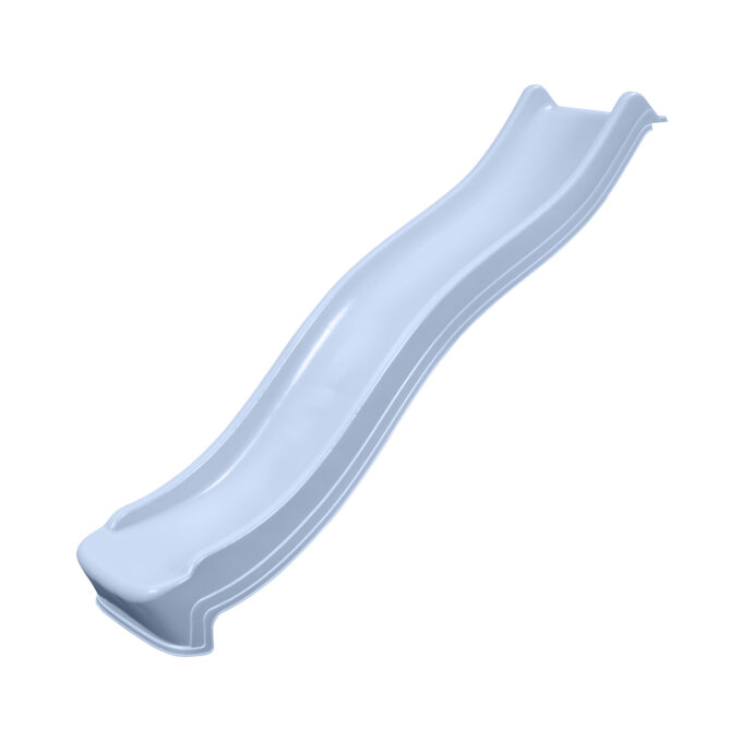 Pastelinė mėlyna čiuožykla 220 cm - Image 2