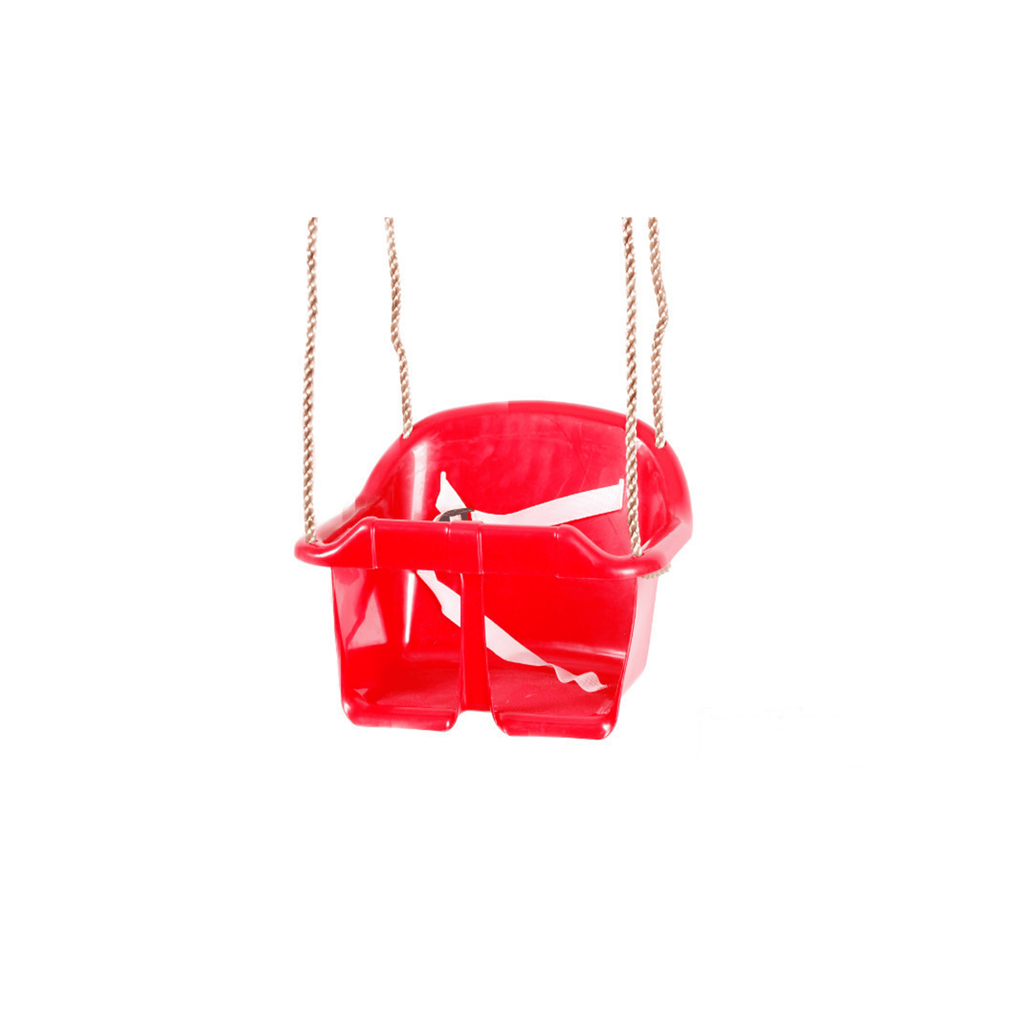 Vaikiškos EKO sūpynės, raudonos