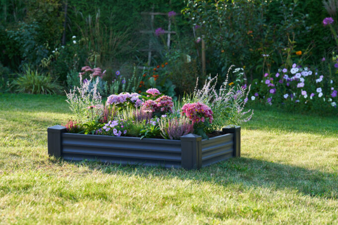 Pakelta lysvė HDPE ECO, 135 x 95 cm, antracito - Image 2