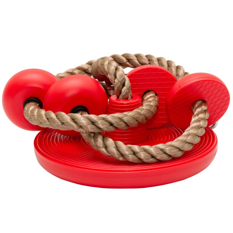 Sūpynės „Diskas“, raudonos - Image 8