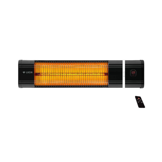 Infraraudonųjų spindulių šildytuvas “Greti” 2000W, juodas