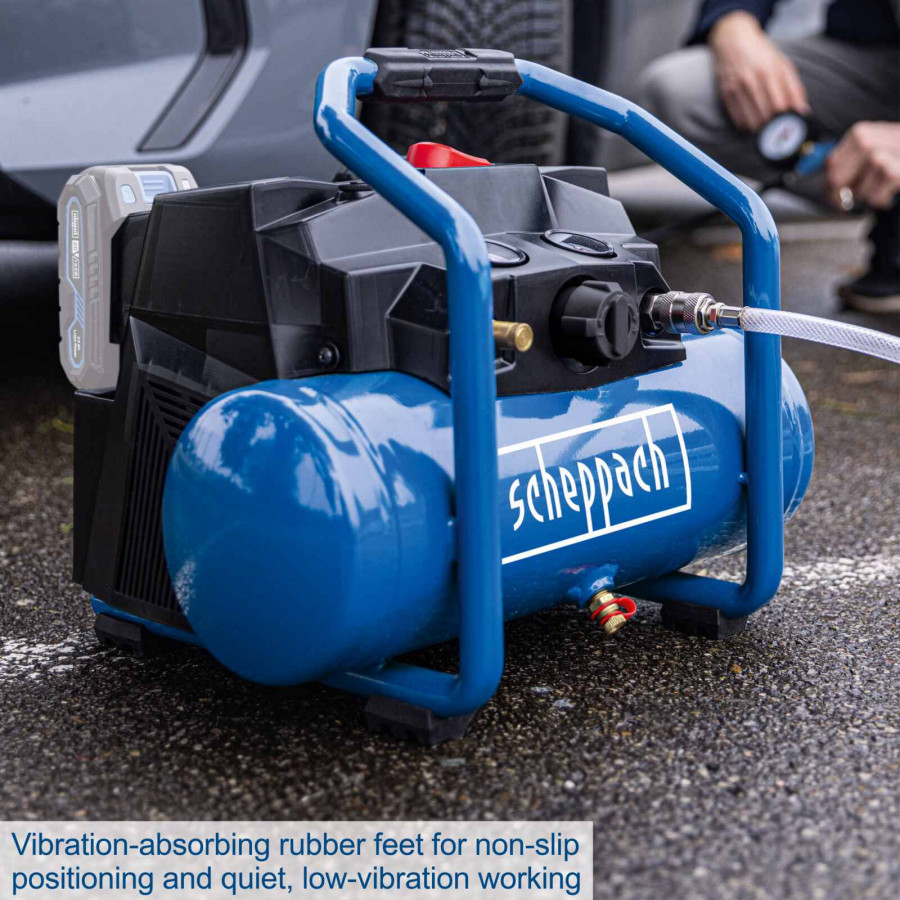 Akum. kompresorius C-ACT160/6-X, korpusas, Scheppach - Image 2