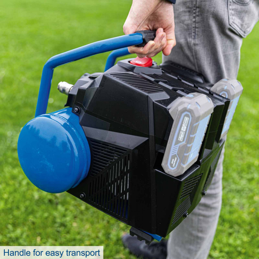 Akum. kompresorius C-ACT160/6-X, korpusas, Scheppach - Image 3